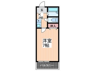 サウザンドサニーの物件間取画像